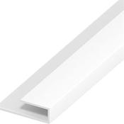 Pvc J Trim White 40mm  