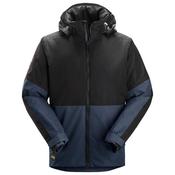 Snickers AllroundWork Waterproof Insulated Jacket Navy/Black Small
