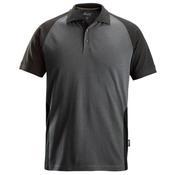 Snickers Two-Coloured Polo Shirt Grey/Black Small image