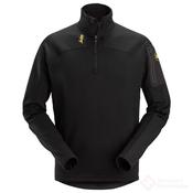Snickers 9435 Thermal Body Mapping Fleece Half-Zip Jacket Black Small