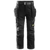 Snickers 7505 Flexiwork Juniors Trousers Black Age 5-6 (116) Black