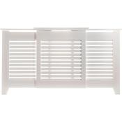 Contemporary Radiator Cover Large White  