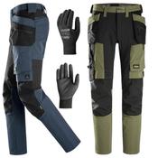Snickers 6218 Trousers Twin Pack &amp; Free Gloves image