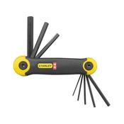 Stanley Folding Hexagon Key Set of 8 Metric (1.5mm - 8mm) image