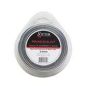 Victor Black Dual Cut Nylon Line 3.0mm x 6.2 Metres
