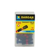 Dargan T-30 Torsion Torx Screwdriver Bits Pack Of 10 image