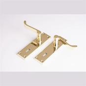 Sonnato Valore Brass Lever on Lock plate   image