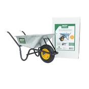 Wheel Barrow Galvd 90 Litre Boxed Unassembled image
