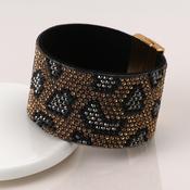 Bronze Mix Animal Print Cuff image