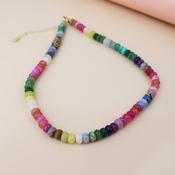 Neon Rainbow Stone Necklace image