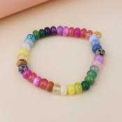 Neon Rainbow Stone Bracelet image