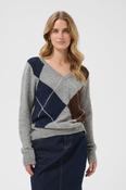 CRHope Knit Pullover Grey Melange - L image