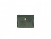 Beky Leather Wallet - Dark Green