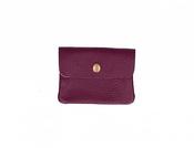 Beky Leather Wallet - Wine