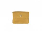 Beky Leather Wallet - Mustard