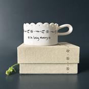 Handled tea light holder-In loving memory image