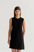 CF Short Black Fine Knit Dress - L image