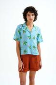 Small Coconut Print Shirt - M image