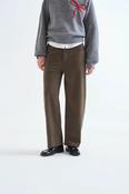 Khaki Corduroy Trousers - 38