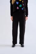 Black Corduroy Pants - 38