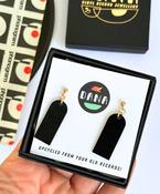 All Black Small Arches Earrings image