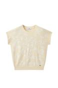 Alyssa-L-10-P Soft Knitted Top Ecru - S image