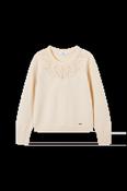 Alyssa-L-12-F Sweater Off White - XS