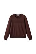 Austina-L-12-R Fine Knit Brown Sweater - M image