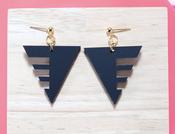 Babs Black Earrings image