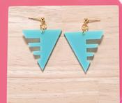 Babs Turquoise Matt Earrings image