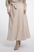 Chelsea Faux Leather Skirt Birch - 40 image
