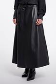Chelsea Faux Leather Skirt Dark Navy - 36