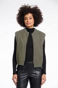 Elona Waiscoat Green Ash - L