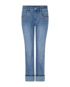 Kate Denim Embroidered Pockets Stoneused Jeans - 36 image