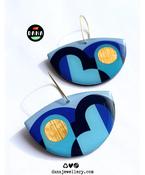 Lola Blue Tones Earrings image
