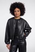 Lomee Faux Leather Blouson Jacket - 38 image