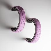 Tonnta Lilac Hoop Earrings image