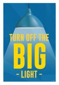 Turn Off the Big Light Print by Ray Hurley image