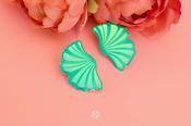 Ginkgo Earrings Blue image
