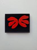 Fleur-De-Lis Red Earrings image