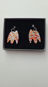Feoghla Earrings Orange image