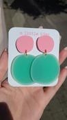 A Little Idea - Iris Apfel Pink and Turquoise