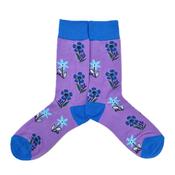 Lucky Socks - Purple Flowers