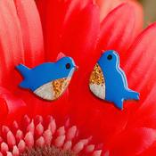 NAOI Earrings - Bluebird Stud Earrings image