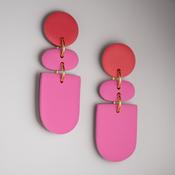 Drift Watermelon Pink Earrings image