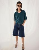 MSCH Thamira 2/4 V-neck Pullover Balsam - M/L
