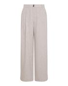 MSCH Viana Ginia Pleat Pants Sand Melange - S image