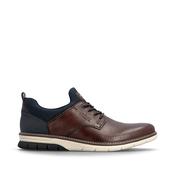 Rieker 14454-26 Brown  / Navy Casual Mens Slip-On Shoes image