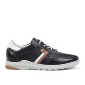 Fluchos Jack F1162 Azul Oscuro Men’s Leather Casual Shoes – Lightweight Comfort, Flexible Sole, Premium Everyday Style (Dark Blue) image