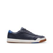 Clarks Urban Solo O Navy - Wide Width Boys Smart Casual Trainers